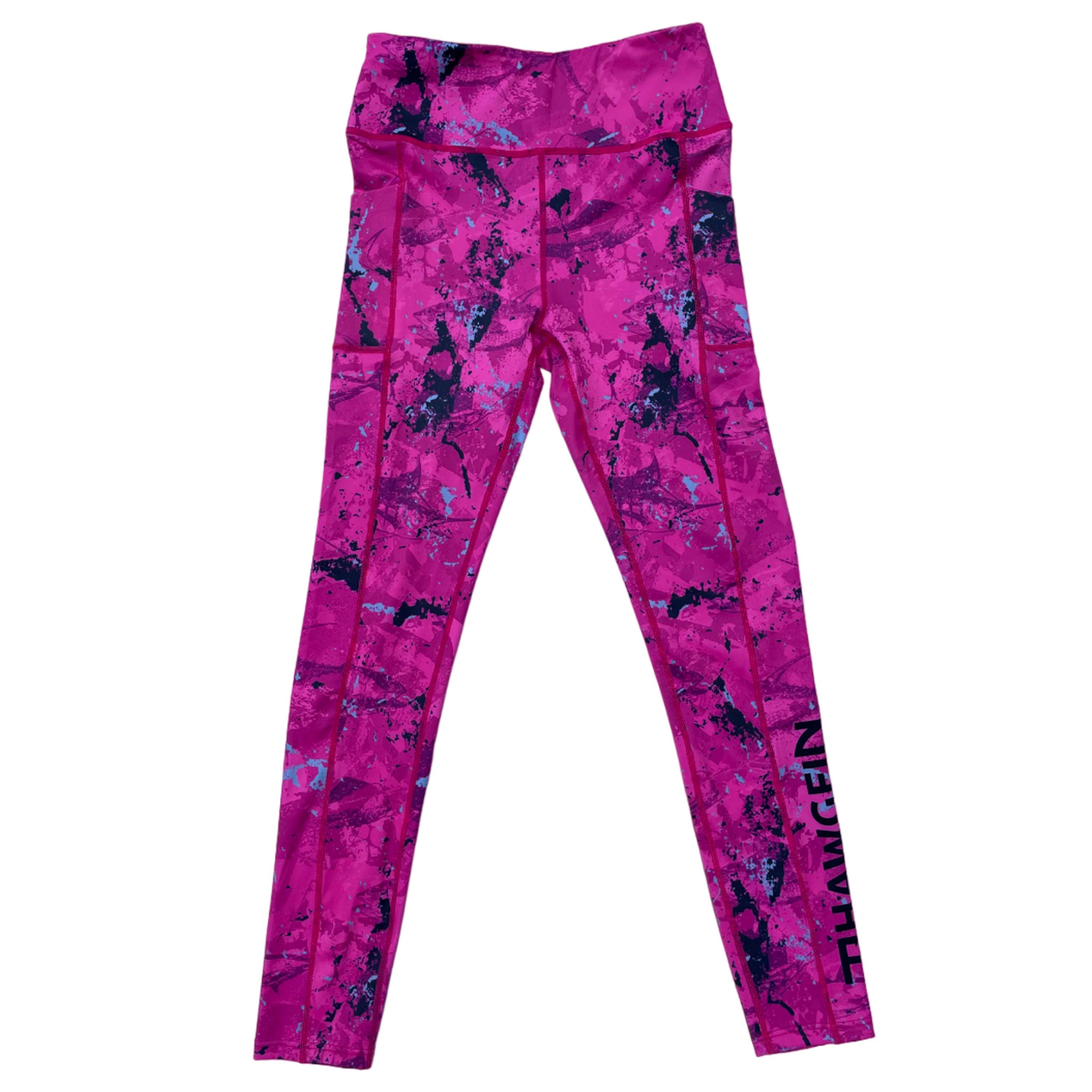 Pink Purple Camo Capri Leggings for Women Army Camouflage Pattern Mid Waist  Calf Length Workout Pants Perfect for Running, Crossfit and Yoga -   Canada