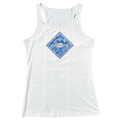 Women's Marlin Grit and Grind Racer Tank Top