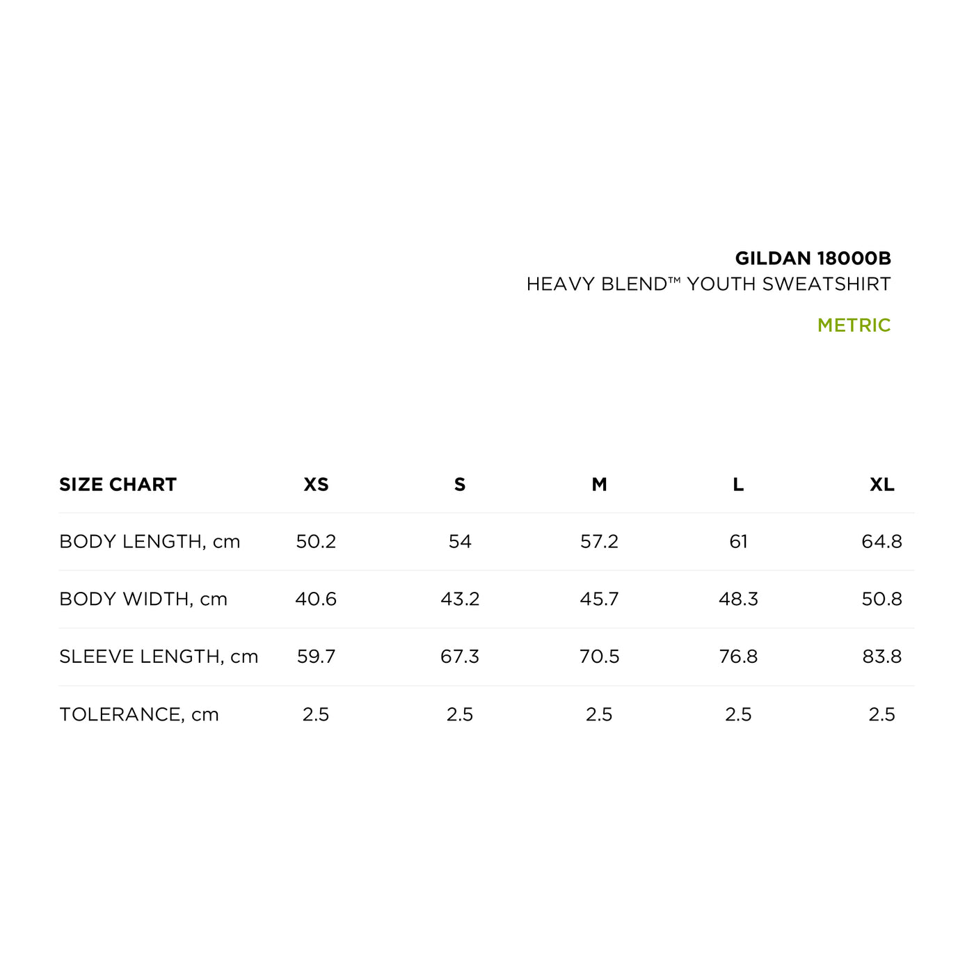 size_chart_metric