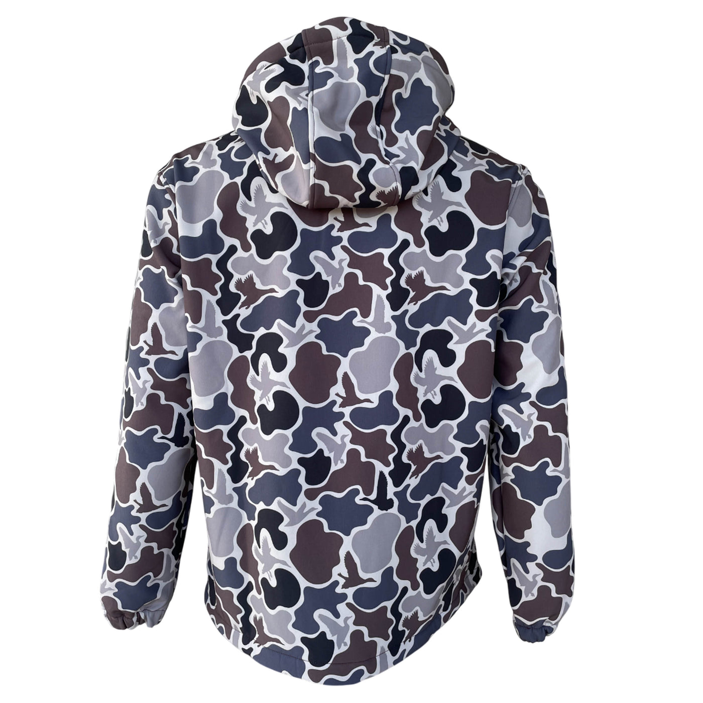 Softshell Fleece Hoodie Waterfowl Tactical Camo