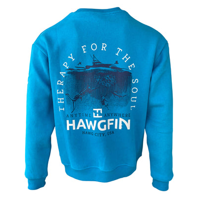 Therapy For The Soul Premium Crew Neck Sweatshirt (Carolina)